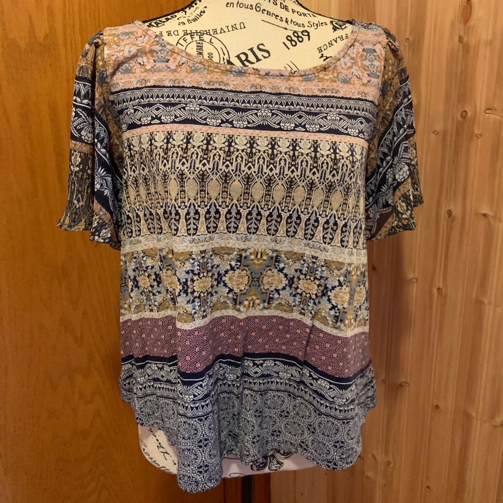 Lucky Brand lightweight blouse